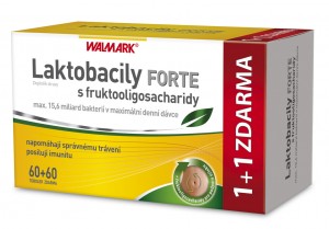 Walmark Laktobacily FORTE s fruktooligosacharidy 120 tobolek